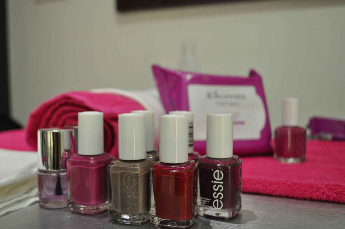 Freshskin Esie polish shade spotted on left