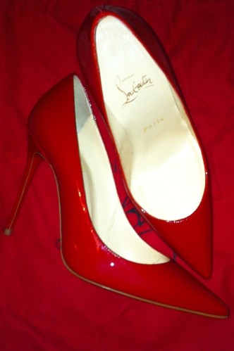 Christian Louboutin red shoes - somanylovelythings shoe fund