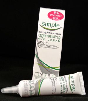simple regeneration eye cream