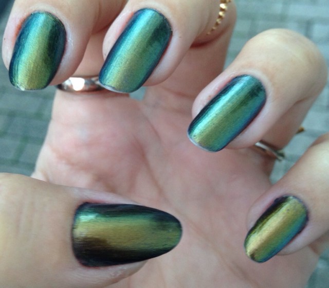 multi chrome nails - somanylovelythings
