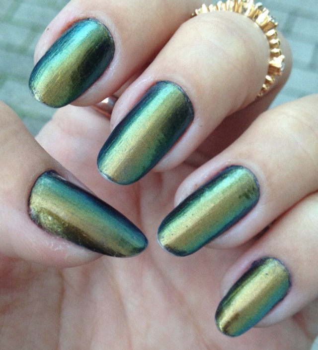 multi chrome nails - somanylovelythings