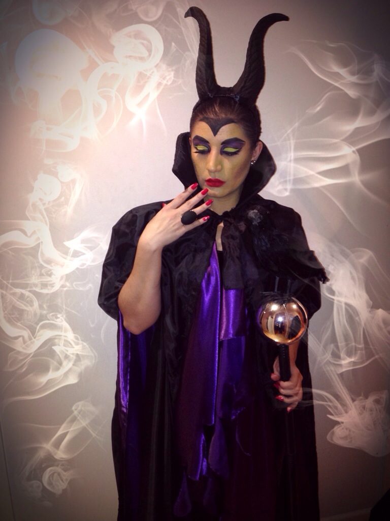 Maleficent Halloween look - somanylovelythings