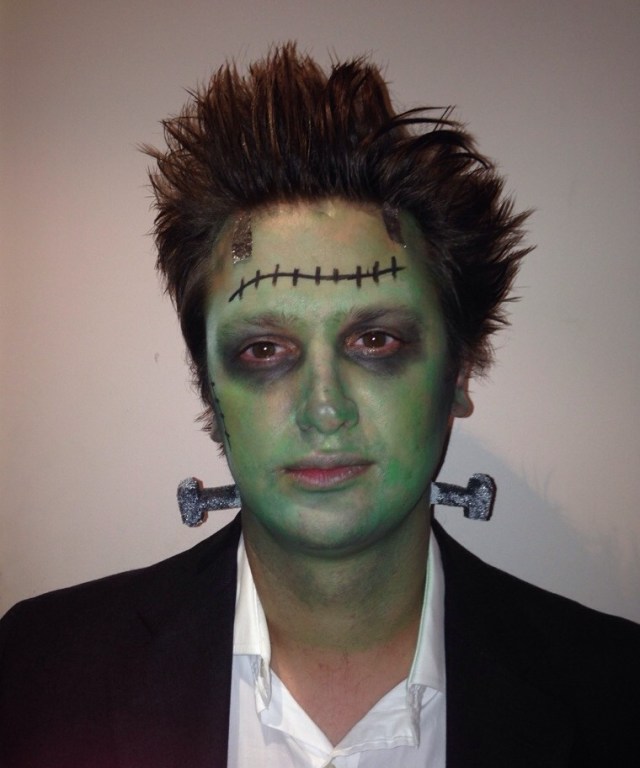 frankenstein halloween look - somanylovelythings