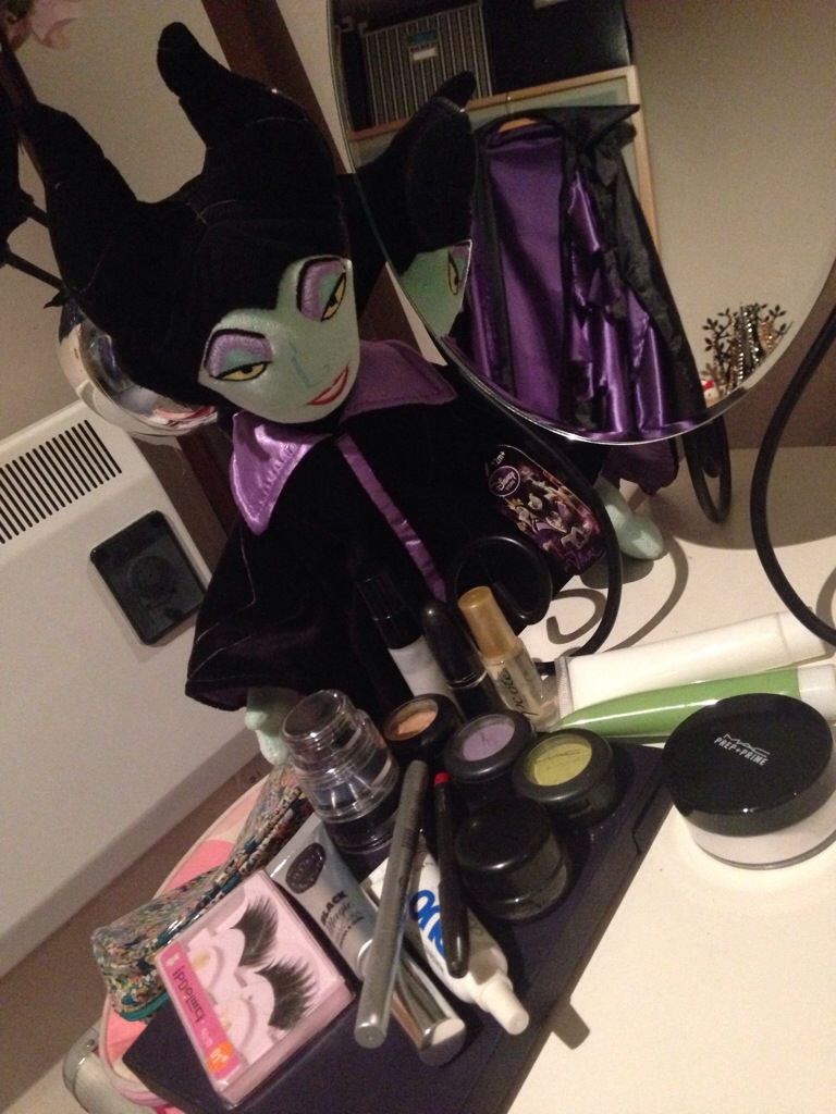 Maleficent Halloween look - somanylovelythings