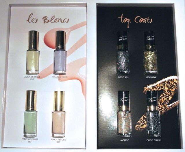 loreal color riche les blancs and topcoats