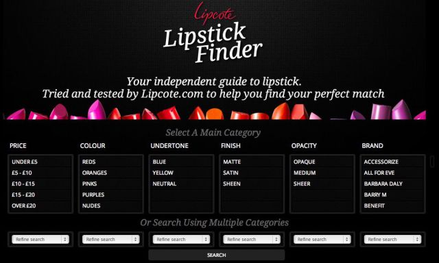 lipcote_lipstick_finder