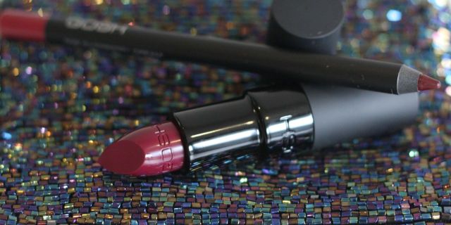 gosh velvet touch lipstick night kiss and lipliner raspberry dream