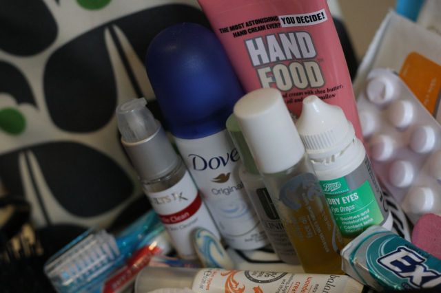 my travel beauty bag