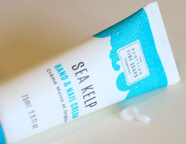 scottish fine soaps sea kelp hand & nail cream