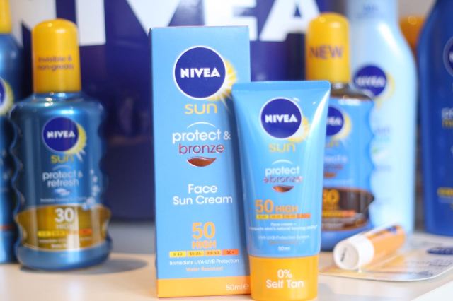 nivea_sun protect & bronze face sun cream