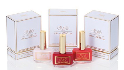 Olivia Palermo for Ciaté - image from Vogue UK