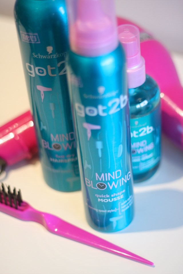 Schwarzkopf got2b Mind Blowing mousse review