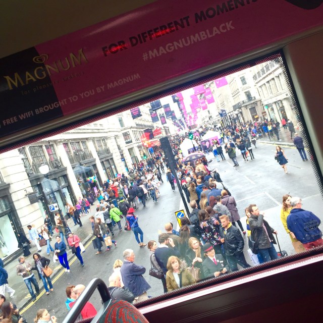 magnum pink and black regent street