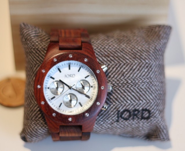 JORD Sidney wood watch