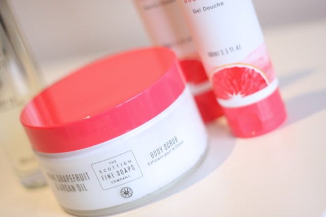 scottish fine soaps - pink grapefruit and argan