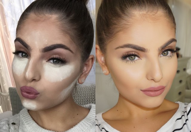 The beautiful MUA and vlogger Heidi Hamoud nails baking - Google her YouTube vid!